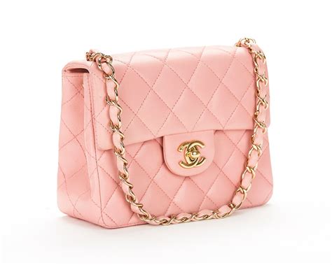 chanel classic bag pink|pink Chanel shoulder bag.